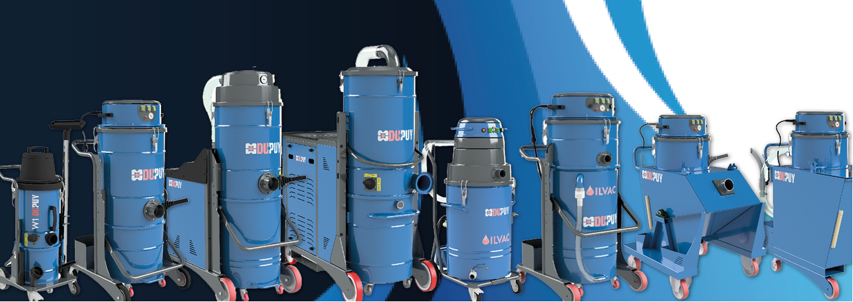 NYHED! Skreddersydde Industrielle st�vsugere fra DU-PUY!