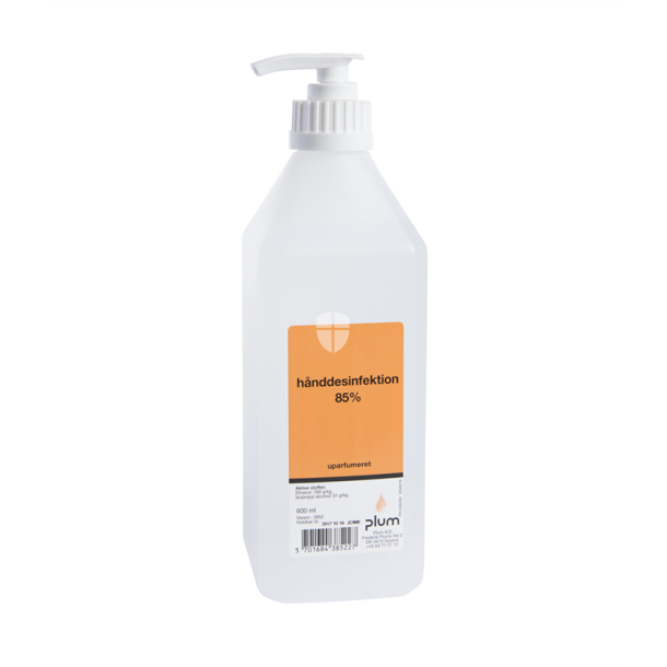 Plum Hnddesinfektion 85% 600ml flydende