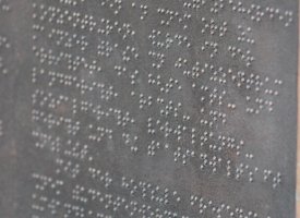 Taktile affaldsskilte