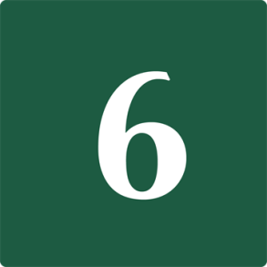 Skilt Naturstyrelsen 6 Lakeret Aluminium 10 x 10 cm NST06