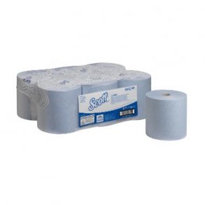 Kimberly-Clark 6692 Hndklderulle Scott Essential Airflex bl 350m 1 lags pk a 6 rl