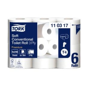Tork Premium T4 soft toiletpapir 3 lags pk a 42 stk
