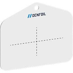 Skilt Aflange Brebrikker til kalibreringsmrker 32 x 52 mm 