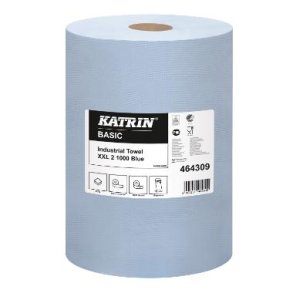 Katrin Basic Industrial Towel XXL Bl industriaftrringspapir 38cm x 360m pk a 2 