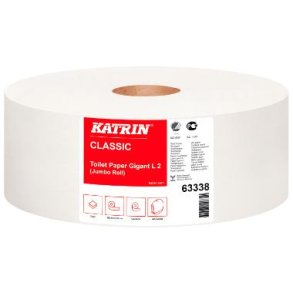Katrin Classic Gigant M Toiletrulle hvid 380m 2 lag