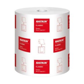 Katrin Hndklderulle Katrin Classic M2 hvid 170m 2 lag pk a 6 rl