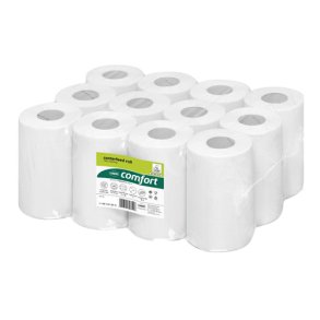 Satino Mini Centerrulle 1-lags Comfort aftrringspapir 120 m pk a 12 rl
