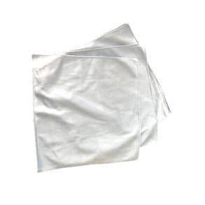 Microfiber glasklud lysebl 40 x 40 cm pk a 10 stk