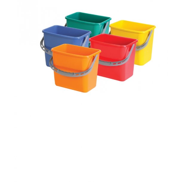 Minatol 6 liter spand forskellige farver