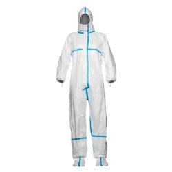 Dupont Tyvek 600 Plus Classic Beskyttelsesdragt med sokker pk a 80 stk