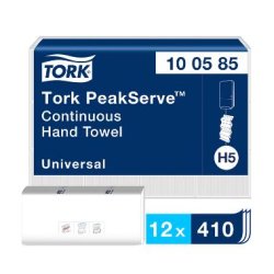Tork PeakServe H5 Continuous hndkldeark 1 lag 12pk a 410 ark