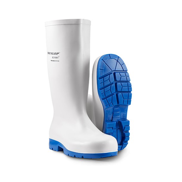 Dunlop Acifort Classic PVC Gummist�vle O4 FO SRA Hvid