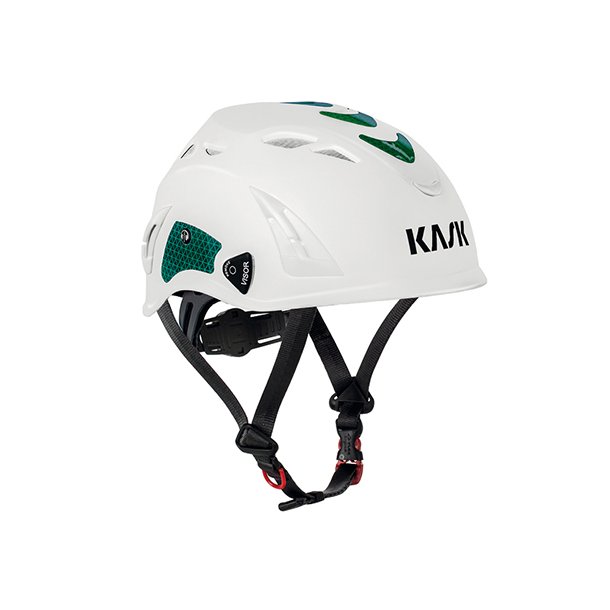 KASK Plasma AQ Klatrehjelm Hi-Viz Hvid gr�n