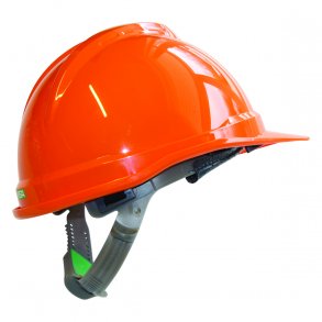 MSA V-Gard 500 Hjelm uden Ventilation Push-Key Indtrk