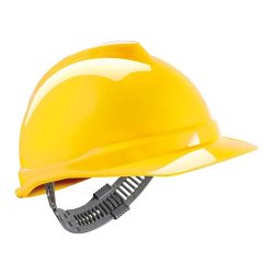 MSA V-Gard 500 Hjelm uden Ventilation Push-Key Indtrk