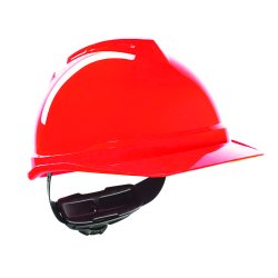 MSA V-Gard 500 Hjelm uden Ventilation Fas-Trac 3 Hndhjul