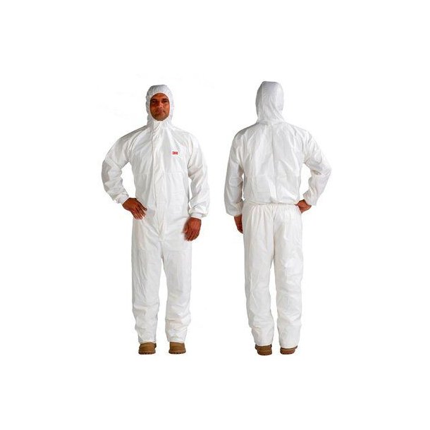 3M 4545 Beskyttelsesdragt hvid type 5/6