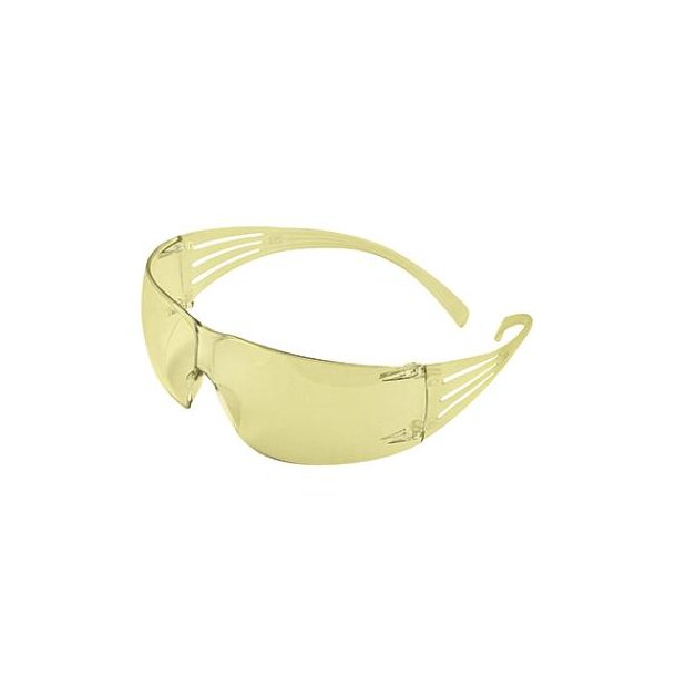 3M SecureFit 200 sikkerhedsbrille PC antidug gul linse