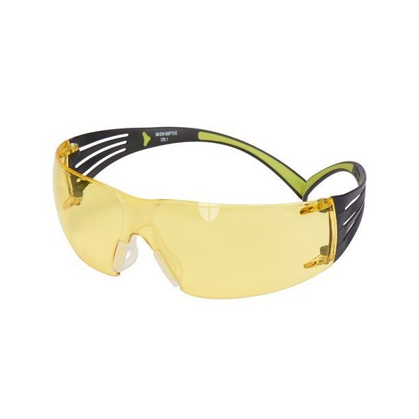 3M SecureFit 400 sikkerhedsbrille PC antiridse/antidug gul linse