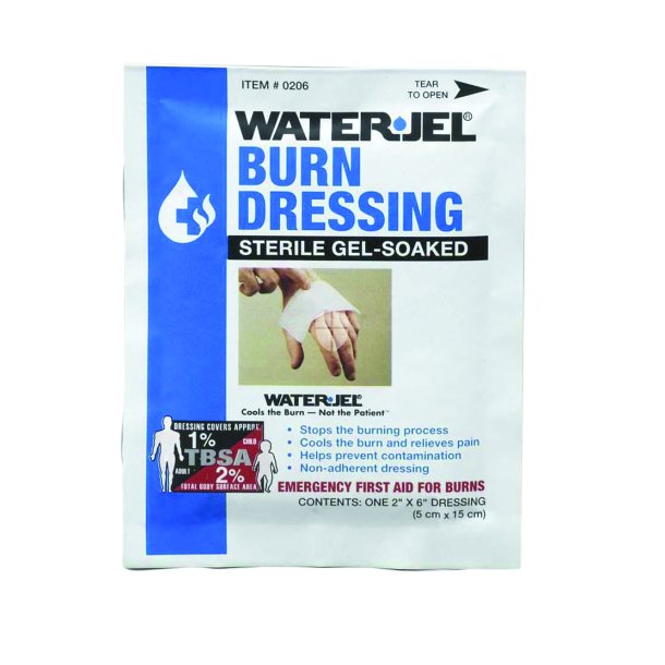 Waterjel Burn Dressing brandsrsbandager 5 x 15 cm