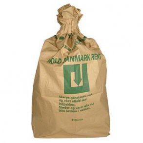 Sk brun papir 110l 700/250x950mm 2 lag 50 stk