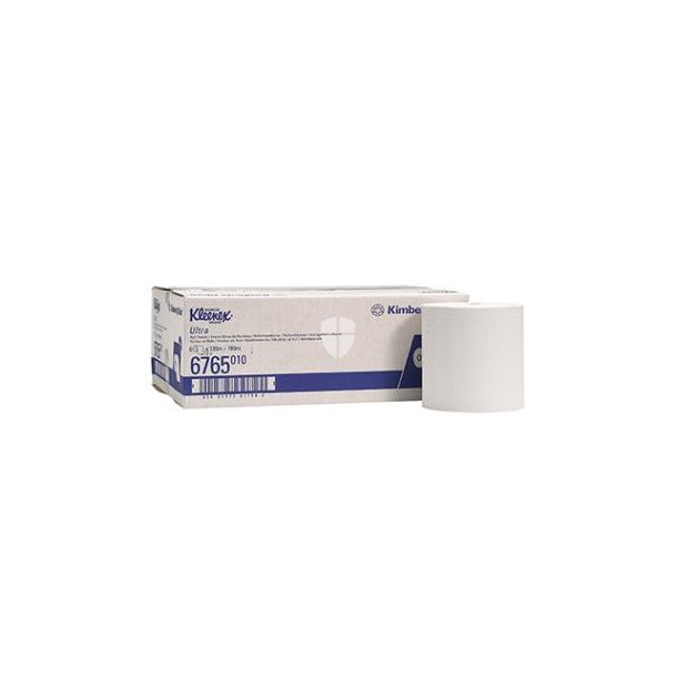 Kimberly-Clark 6765 Hndklderulle KC Scott Airflex hvid 304m 1 lag pk a 6 rl