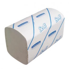 Kimberly-Clark 6689 Scott Performance Airflex interfold hvid 210x215mm 1 lag