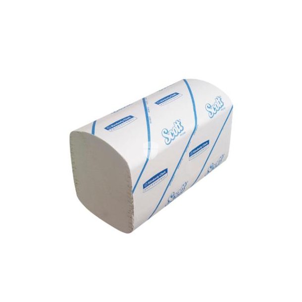 Kimberly-Clark 6689 Scott Performance Airflex interfold hvid 210x215mm 1 lag