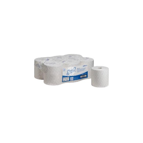 Kimberly-Clark 6691 Hndklderulle Scott Essential Airflex hvid 350m 1 lags pk a 6 rl