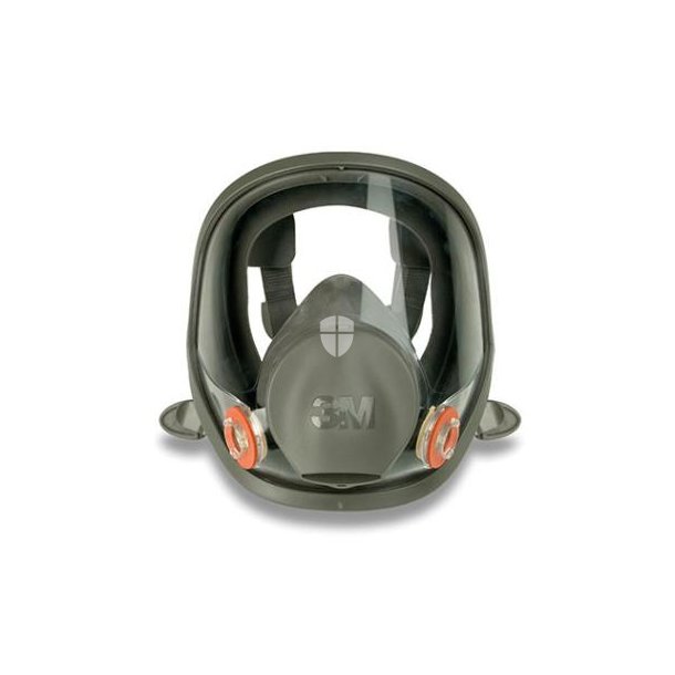 3M 6800 Genanvendelig helmaske i 6000-serien silikon Medium