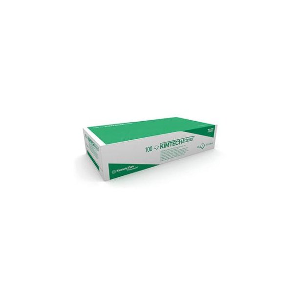 Kimberly-Clark 7557 Aft�rringsklud Kimtech Science Delicate hvid 205x200mm 2 lag krt a 24 pk