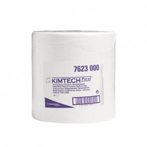 Kimberly-Clark 7623 Rengringsrulle Kimtech Pure hvid 380x340mm 1 lag rl