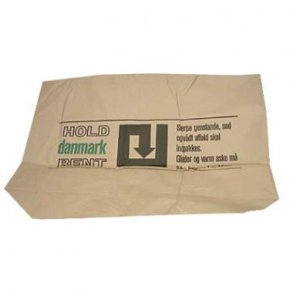 Sk brun papir med PE belgning 700x250x1000mm 2 lag 20 stk