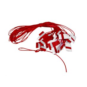 Refleks Guirlande til Stolpe Rd Hvid 25 m