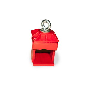 Skilt Ekstra skilteklemmer plast 40x40mm til Flytbar stander H 200 cm 