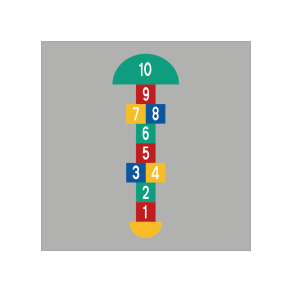 PREMARK Hinkerude stor 1-10 285 x 100 cm