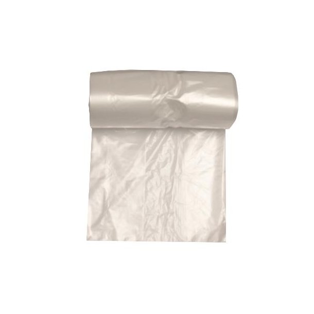 Spandepose klar LDPE 600x850mm 50l med fals kompakt 12 x 50 stk