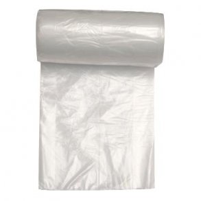 Spandepose klar LDPE 500x600mm kraftig kvalitet 30l med fals kompakt 20 x 50 stk