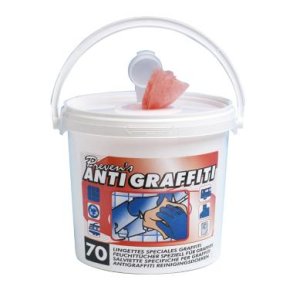 GoJo Anti Grafitti Wipes spand med 70 stk vdservietter
