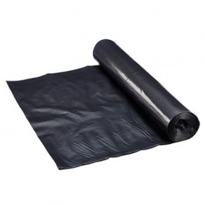 Sk sort plast 70x110cm 65my 16x10 stk