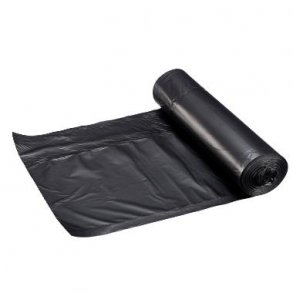 Keepgreen Sk sort plast 70x110cm 45my 20x10 stk