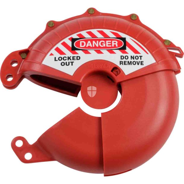 Brady Lockout Gate Valve justerbar rd 25-190 mm