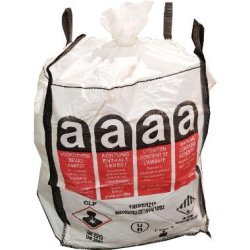 Big Bag 90x90x110cm med liner 50my godkendt til farlig gods/ Asbest