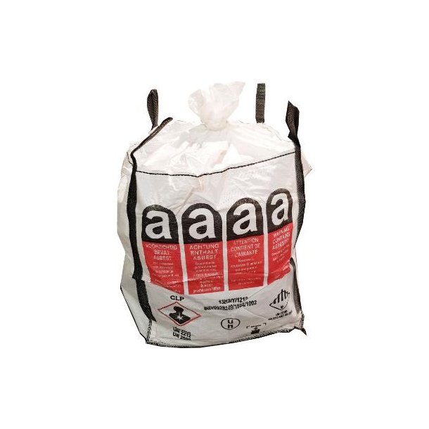 Big Bag 90x90x110cm med liner 50my godkendt til farlig gods/ Asbest