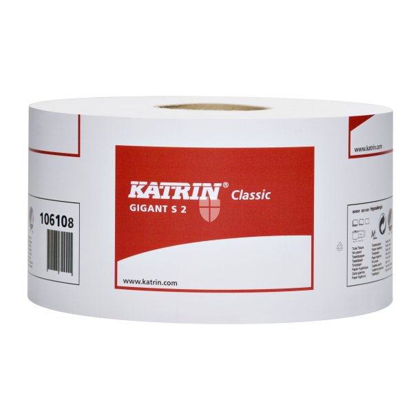 Katrin Toilet Gigant S 106101 pk a 12 stk