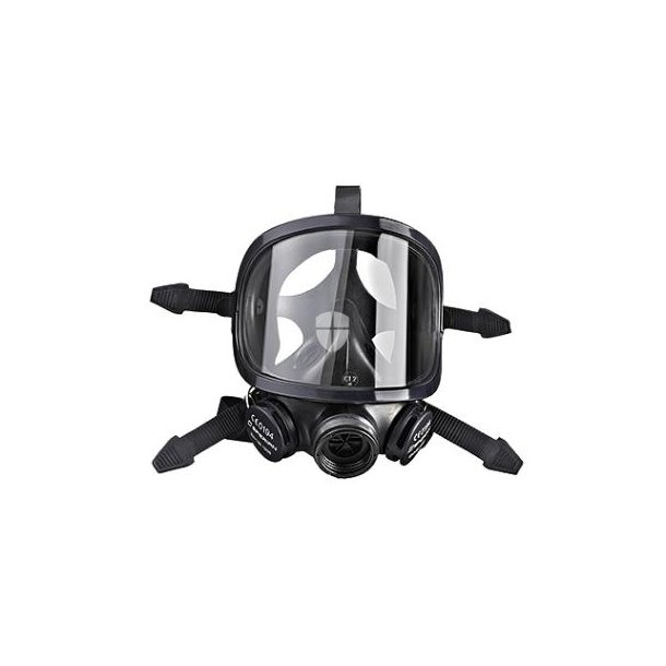 Honeywell Panorama helmaske med DIN 40 gevind EPDM
