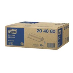 Tork Advanced B1 Affaldspose transparent 50l 10 x 25 stk