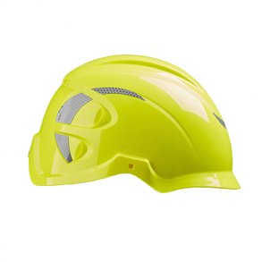 Centurion Nexus Core Hjelm med Hndhjul uden Ventilation Hi-Viz Gul