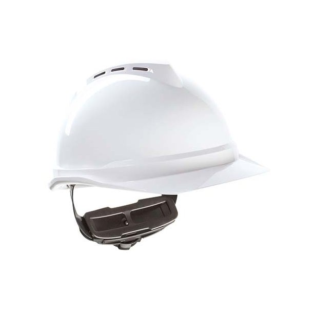 MSA V-Gard 500 Hjelm med Ventilation med Push-Key