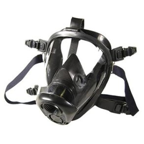 Honeywell Optifit helmaske sort silicone Large